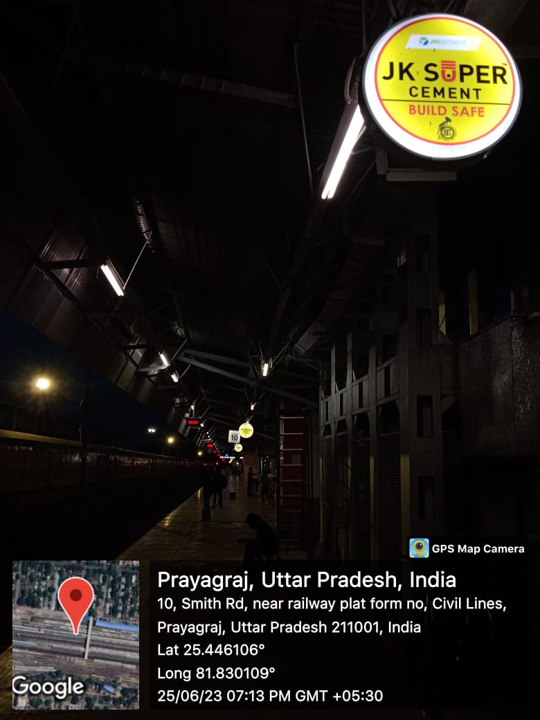 Prayagraj Railway Branding